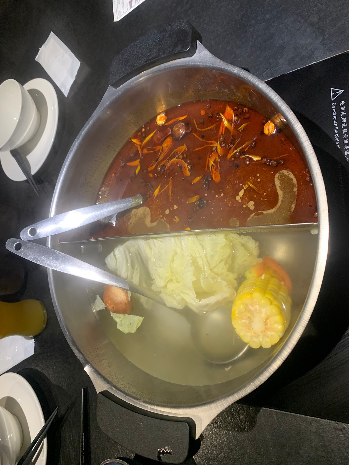 "Experience the Fresh Sichuan Peppercorn Hot Pot at Jiaoxin Garden in Zhongshan District, Taipei"