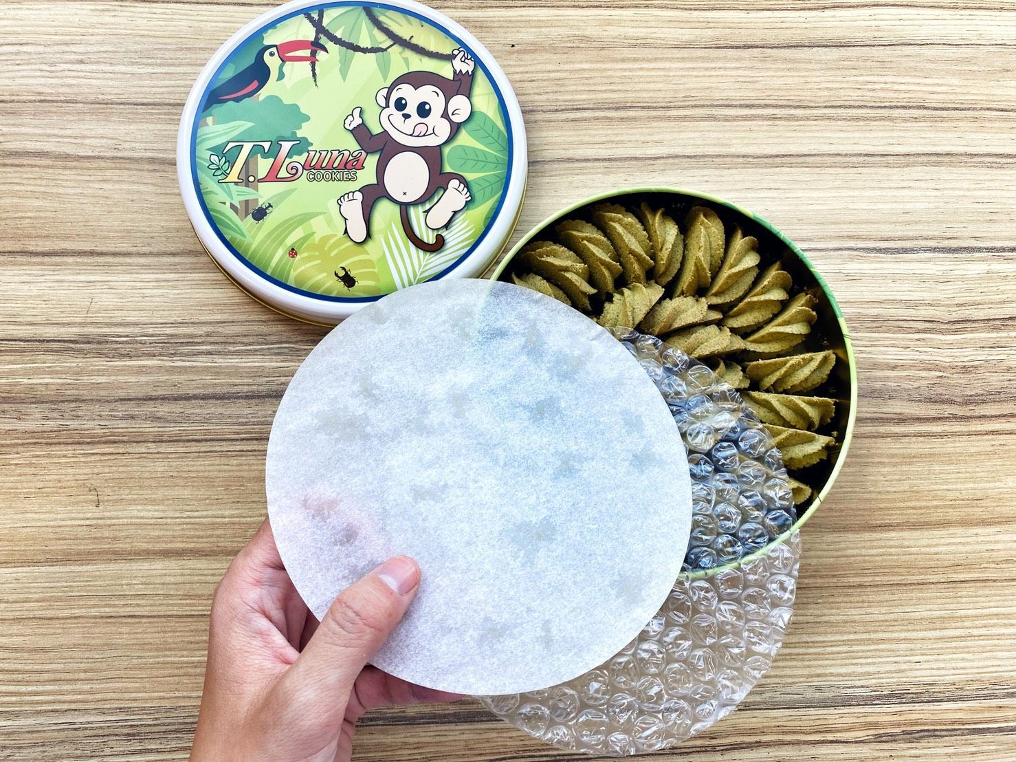 [West District, Taichung] T.luna Monkey French Cookies | Winner of the 2021 iTQi Superior Taste Award | Hidden High Mountain Tea Cookie Flavor | Bestseller Abroad | Taichung Souvenir