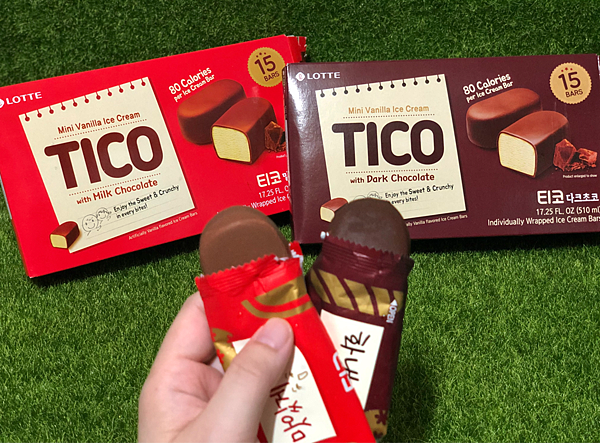 【PXMart Picks ■ Ice Cream】Lotte Tico Cocoa Crispy Vanilla Flavor Ice Cream x An average of 11 NTD per piece of deliciousness~ A tasty treat worth bringing home.