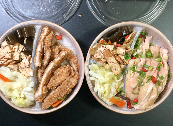【Taipei Food Delivery】 Zhongqing Business - Delivery Bento x Zhongqing Fried Pork Ribs + Delicious Shrimp Rice & Scallion Oil Chicken + Whiskey Beef Stew║Shandao Temple Food, Zhongzheng District Food