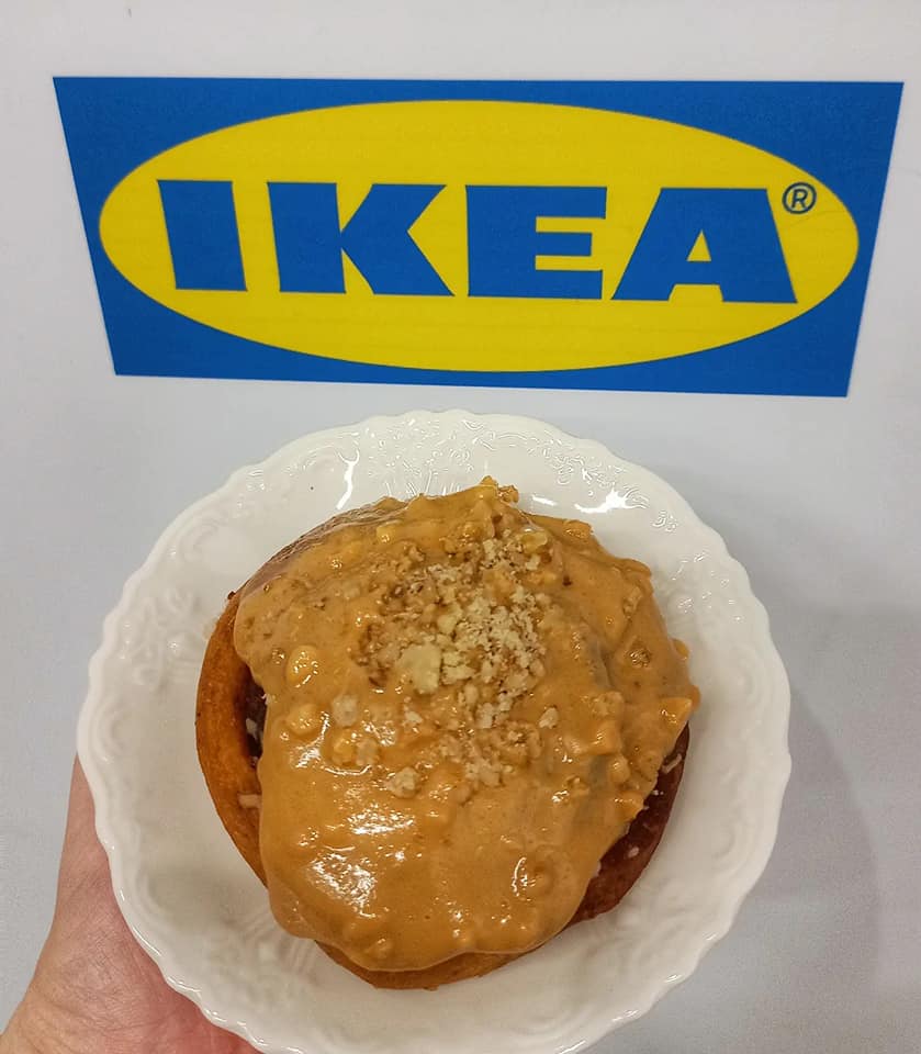 All over Taiwan/IKEA/IKEA Home Furnishings/ IKEA Food Kiosk/Bubble Tea Ice Cream/Black Hot Dog Bun/Peanut Butter Walnut Cinnamon Roll