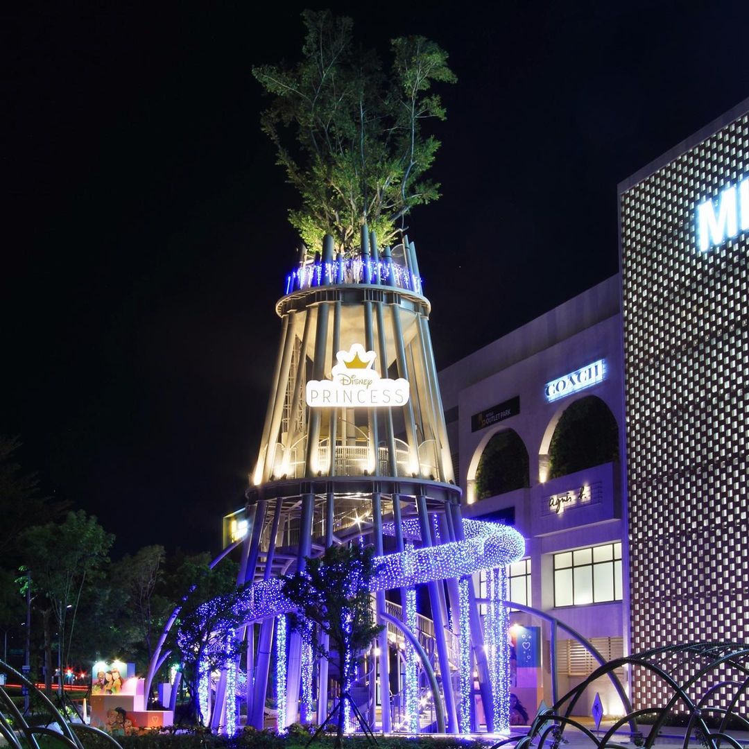 【Tainan】Disney Princesses Appear at Mitsui OUTLET! Lighting Up a "7-Meter High Christmas Tree", Snow White, Cinderella, and Elsa Accompany You to Celebrate Christmas