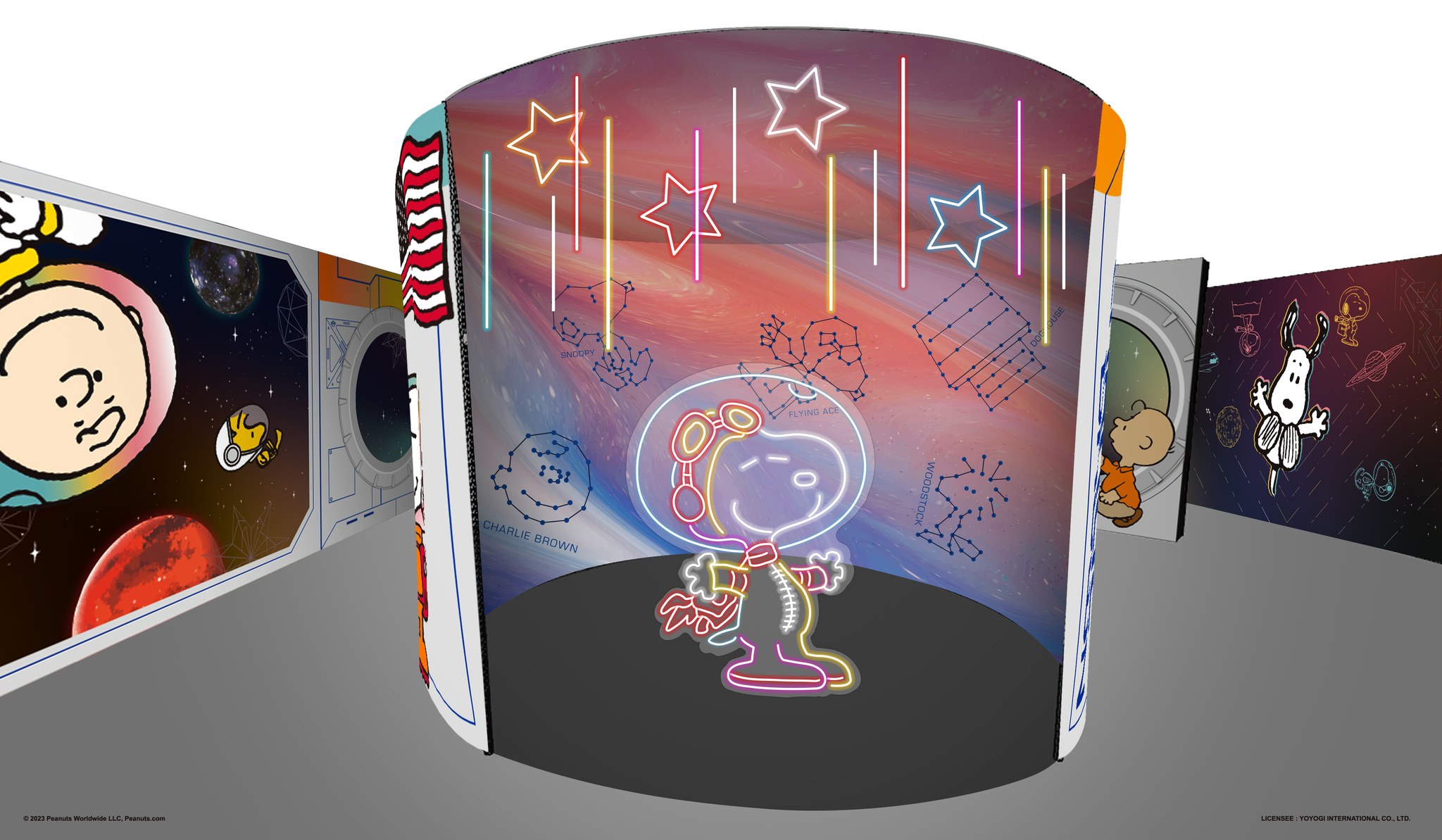 【Taipei】Calling all Snoopy fans! The "Snoopy Space Exploration" special exhibition is free to enter. It features a space-themed Snoopy photo area and adorable merchandise galore.