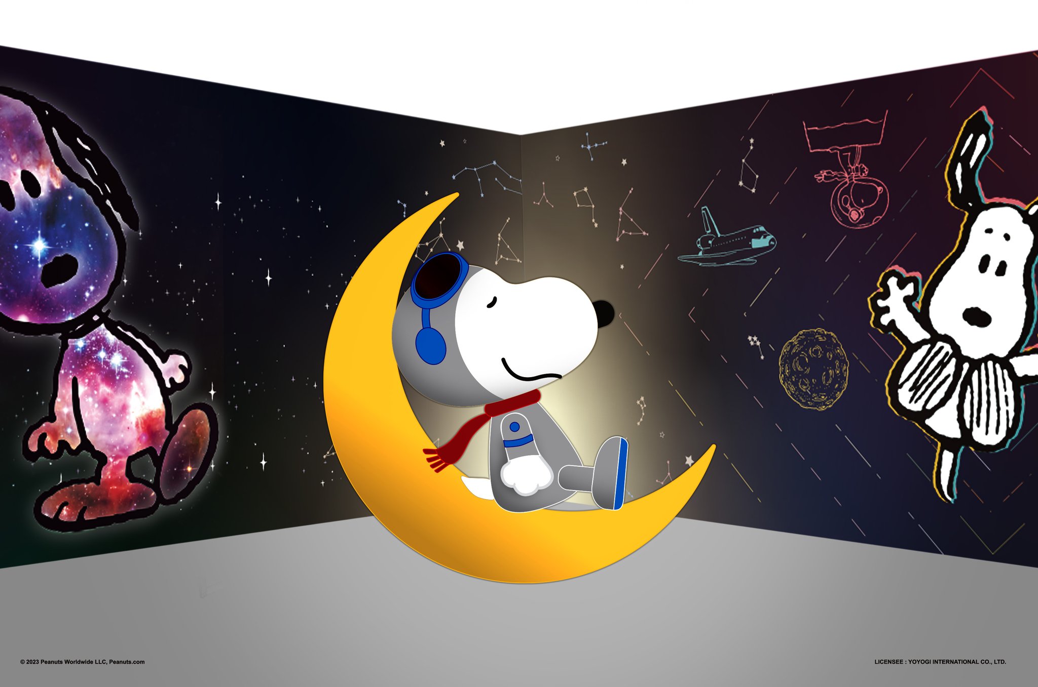 【Taipei】Calling all Snoopy fans! The "Snoopy Space Exploration" special exhibition is free to enter. It features a space-themed Snoopy photo area and adorable merchandise galore.